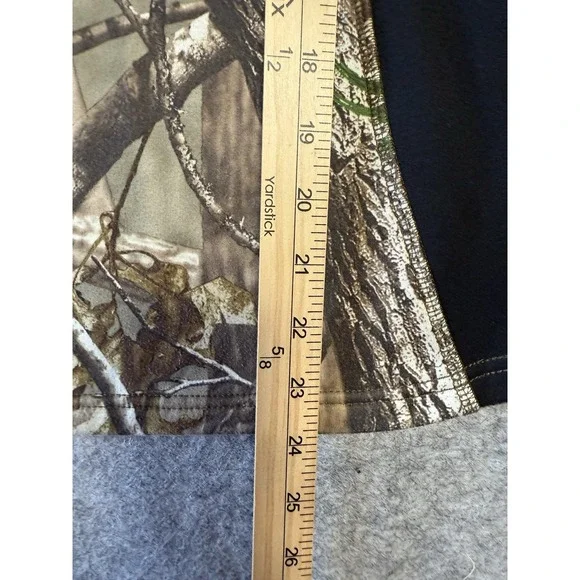 All Game Outfitters Women's Camo 1/4 Zip Size Medium Hunting Camouflage - Picture 3 of 10